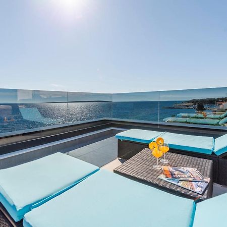 Mediteran Luxury Penthouse With Jacuzzi Mandre Exterior photo